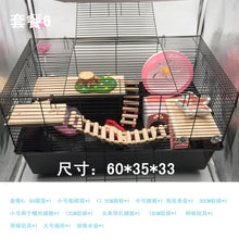 Load image into Gallery viewer, Hamster Oversized Cage 60 Foundation Pipe Flower Branch Hedgehog Luxury Villa
