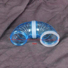 Load image into Gallery viewer, Hamster Cage Supplies Pipeline Tunnel Acrylic Guinea Pig Cage Transparent External Accessories Package Maze Toy
