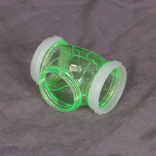 Load image into Gallery viewer, Hamster Cage Supplies Pipeline Tunnel Acrylic Guinea Pig Cage Transparent External Accessories Package Maze Toy
